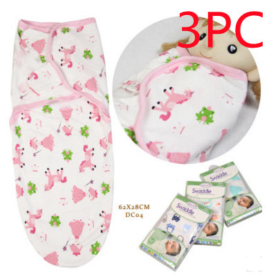 Cotton baby wrapped towel