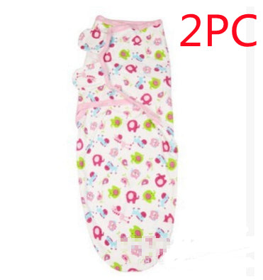 Cotton baby wrapped towel