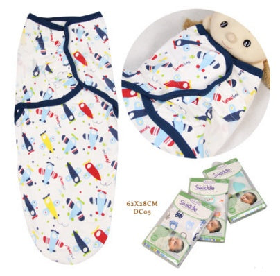 Cotton baby wrapped towel