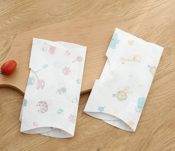 baby eating bib