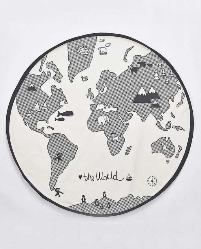 World Map Play Mats