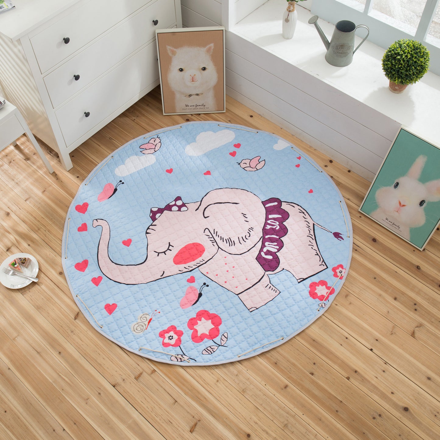 Round Floor Crawling Mat
