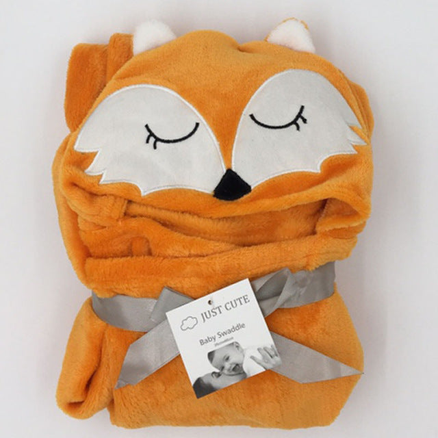 Baby fleece bath towel