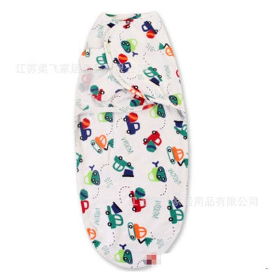 Cotton baby wrapped towel