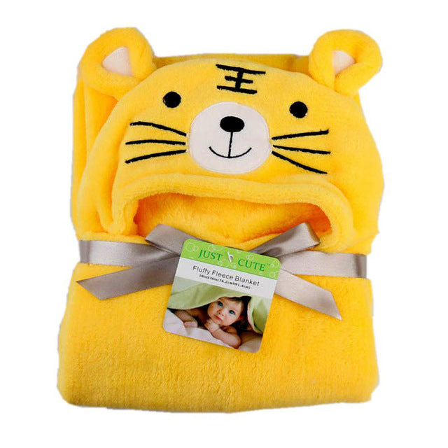 Baby fleece bath towel
