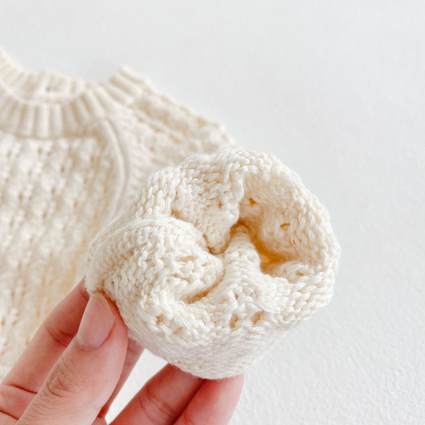 Baby Knitted Hollow Waist Girdle