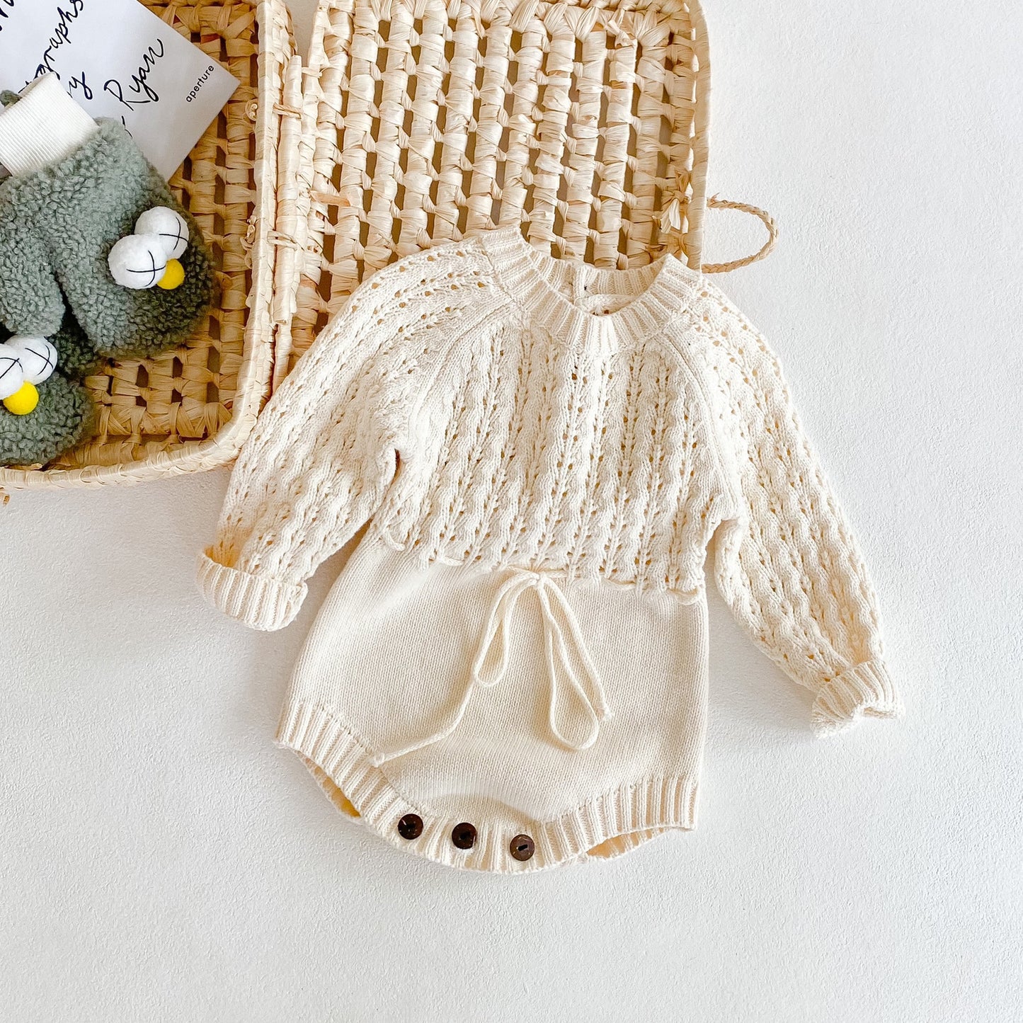 Baby Knitted Hollow Waist Girdle