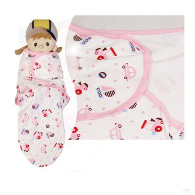 Cotton baby wrapped towel