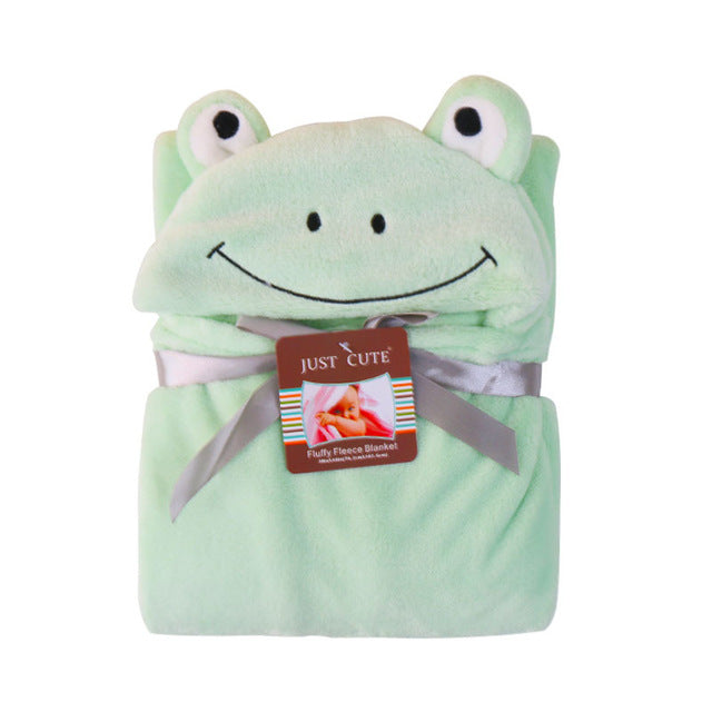 Baby fleece bath towel