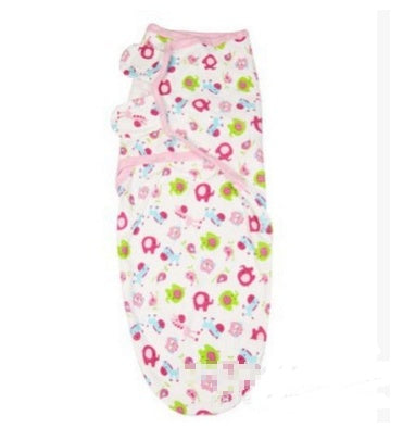 Cotton baby wrapped towel