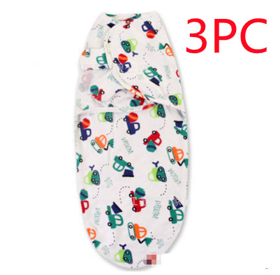 Cotton baby wrapped towel