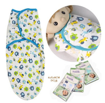 Cotton baby wrapped towel