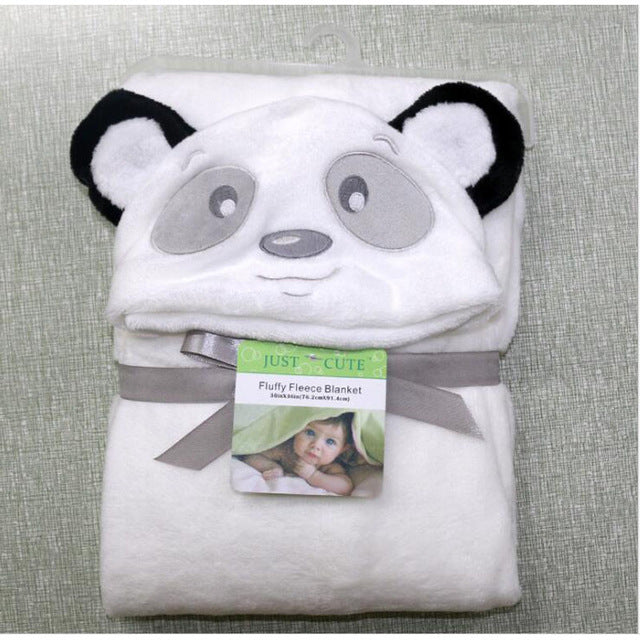 Baby fleece bath towel