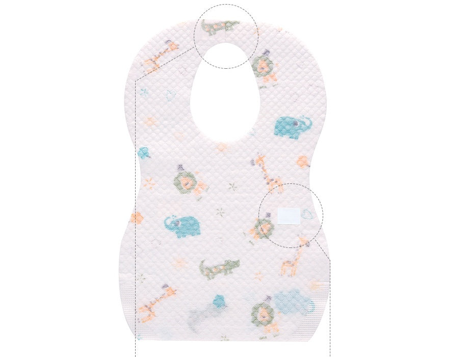 baby eating bib