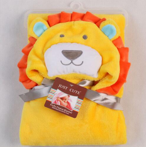 Baby fleece bath towel