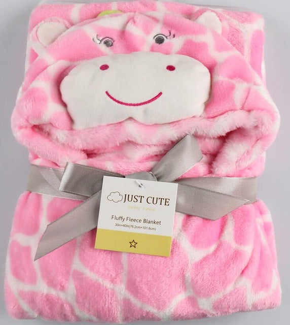 Baby fleece bath towel