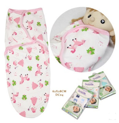 Cotton baby wrapped towel
