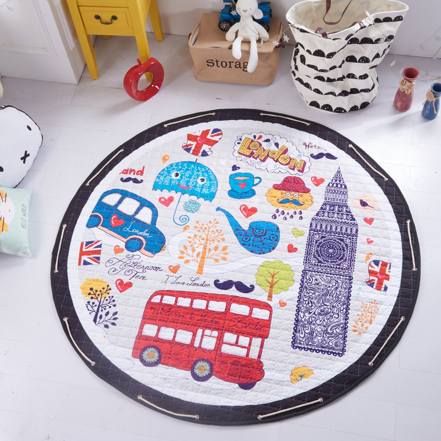 Round Floor Crawling Mat