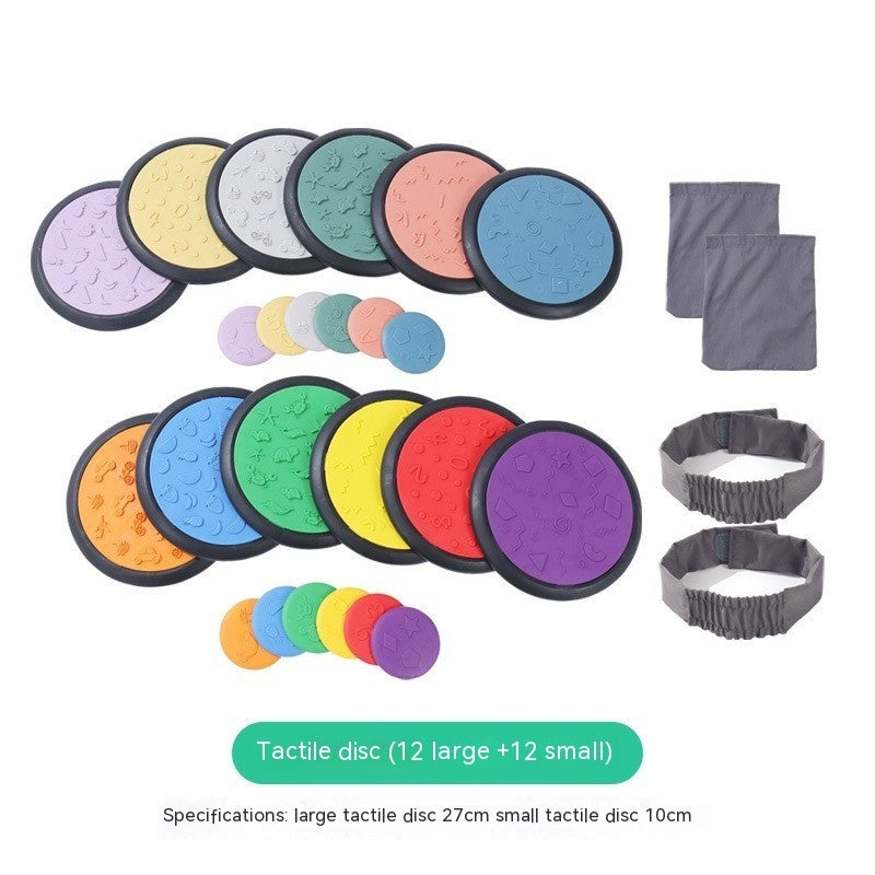 Sensory Tactile Disc Matching Toys