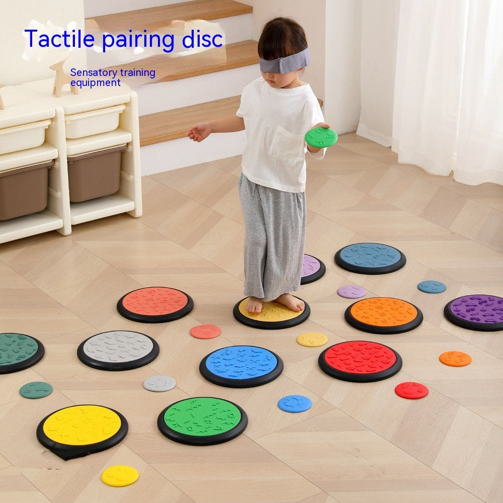 Sensory Tactile Disc Matching Toys