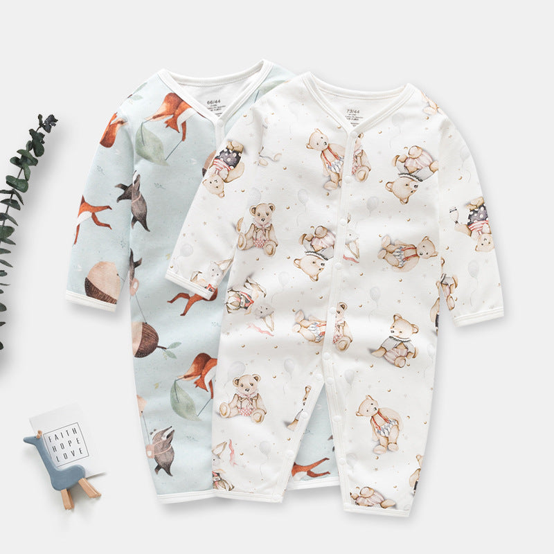 Spring And Autumn Baby Rompers